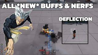 All *NEW* Buffs & Nerfs For All Characters | The Strongest Battlegrounds