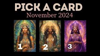 November - Pick A Card Guidance -1111