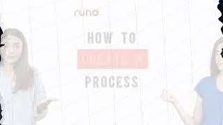 How to create a new process | Mobile App | Runo