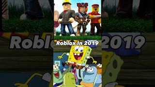 SpongeBob Reacts To The Nostalgic Evolution Of Roblox… #fyp #roblox #despicableduck