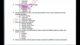 Radiologic Physics Board Exam Review Questions with Rationalization