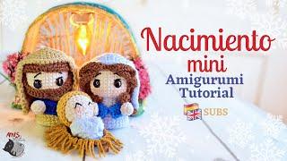 Mini Nativity Amigurumi Tutorial | Christmas | Amis Tejiendo Momentos ENG/SPA Subs