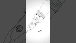 Adjust nib from "hard" to "soft" writing