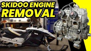 How to Remove a SkiDoo Engine | SkiDoo Rengade 800