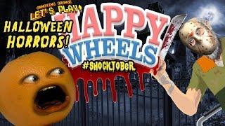 Annoying Orange Plays - HAPPY WHEELS: Halloween Horrors! #Shocktober