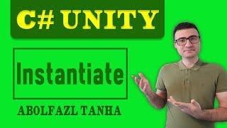 Instantiate an object with C# in Unity