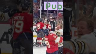 Boston Bruins Florida Panthers Brawl #bostonbruins #floridapanthers #funny #viral #shorts #hockey