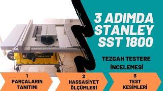 STANLEY SST 1800 TABLE SAW REVİEW