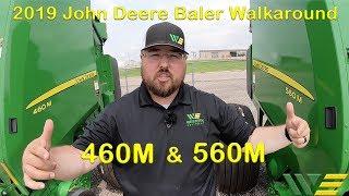 2019 John Deere 560M and 460M Round Baler Walkaround Product Overview