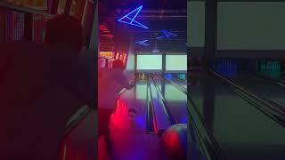 The unexpected bowling strike #bowling #bengaluru #timezone #blowingmachine #strike #playarena #fun