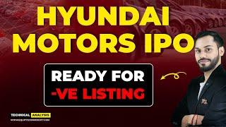 HYUNDAI MOTOR INDIA IPO -VE LIST हो रहा है | HYUNDAI MOTOR INDIA REVIEW| HYUNDAI MOTOR IPO GMP TODAY