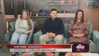 Srbija online - Marija Zivkovic, Stevan Stevanovic i Elena Stojanovic (TV KCN 23.12.2024)