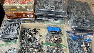 So I tried to assemble every unbuilt miniature I own…