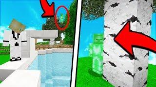 SCARING PEOPLE ON MY SERVER WITH FAKE GREEN STEVE! (Minecraft Trolling)