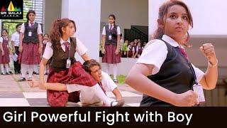 Girl Powerful Fight with Boy | Mikhael | Reba Monica | Latest Kannada Movie Scenes | #SriBalajiVideo