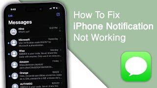 Fix iPhone Message Notification Sound Not Working