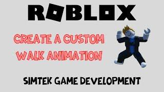 Create a Custom Walk Animation | Roblox Studio | 2022