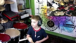 Thunderstruck AC/DC DRUM COVER by Rueben Ragusi @ Peters Private Drum Lessons 12-2021