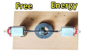 Free energy generator with dc motor armature | @svcrafts