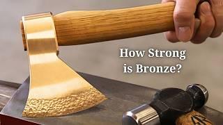 Aluminum Bronze VS Tin Bronze, Making & Testing Bronze Hatchets