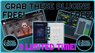 Free plugins! 4 very nice free things to grab!! limited time!! Synth, reverb, vocal effect and delay