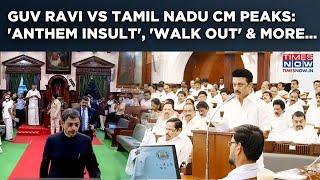 Tamil Nadu: CM Stalin Vs Governor Ravi Peaks | Walk Out Over National Anthem Insult? Watch Drama