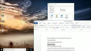 How To Add This Pc, User Like  Icons  On windows 10 desktop