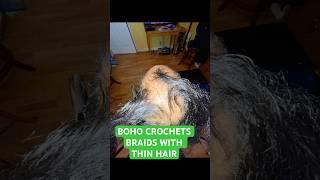 HOW TO: BOHO CROCHET BRAIDS WITH THIN HAIR