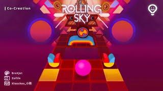 Rolling Sky - Kaleidoscope (Gameplay) [Lyrics SUB]