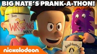 Big Nate's Pranks Get BIGGER  | Nicktoons