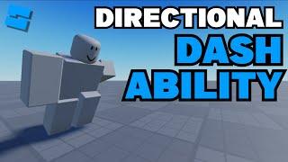 How To Make a DIRECTIONAL DASH ABILITY | Roblox Studio Tutorials