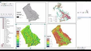 Terrain Analysis (Slope, Aspect, Contour , Hillshade Map) using ArcGIS from DEM data