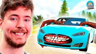  TESLA EATER ATE MRBEAST in Garry's Mod. Hamster TV