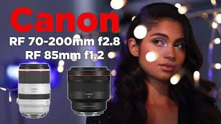 Canon 70-200mm f2.8 and 85mm f1.2 DS | Hands On with Lindsay Adler