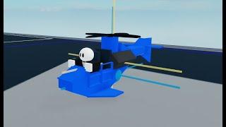 (ROBLOX Plane Crazy) How to Build a Miniature Helicopter (Mini Helicopter Tutorial)