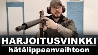 Lippaanvaihdon harjoittelu - harjoitusvinkki