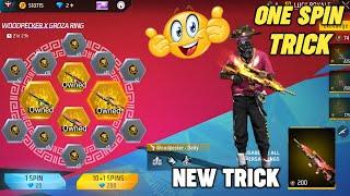 WOODPECKER X GROZA RING EVENT 1 SPIN TRICK | FREE FIRE NEW EVENT TODAY | NEW RING EVENT TAMIL