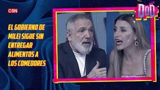 El TENSO CRUCE entre DUGGAN y MARIANA BREY por la no entrega de ALIMENTOS del GOBIERNO