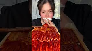 Eating Enoki Mushroom Spicy Yummy, Eating Challenger, Asmr Mukbang (1)