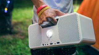 Portable Projector That Turns Any Wall Into a Theater!
