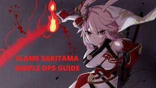 [Honkai Impact 3rd] Flame Sakitama simple DPS guide 2021