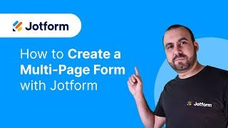 How to create a multi-page form with Jotform