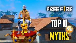 Top 10 Mythbusters in FREEFIRE Battleground | FREEFIRE Myths #276