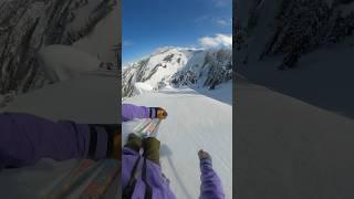Favorite line of the year at Jackson Hole #skiing #gopro