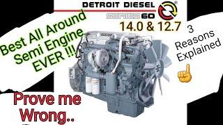 DETROIT DIESEL 60 SERIES is the best semi motor ever !! (all around) 3 reasons why? Prove me wrong