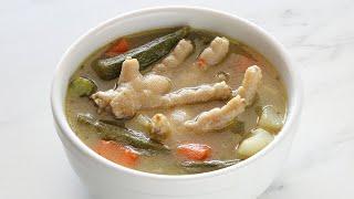 Belizean Chicken Foot Soup Recipe