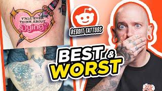 THE BEST AND WORST OF REDDIT TATTOOS | Tattoo Critiques | Pony Lawson