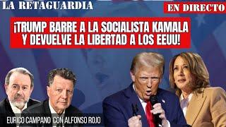 ¡Trump barre a Kamala y pone histéricos a los progres 'woke' de todo el mundo!