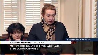 Motion pour la Journée internationale de la Francophonie