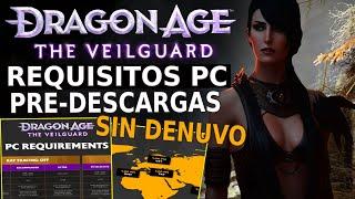 DRAGON AGE The VEILGUARD - REQUISITOS de PC y CONSOLAS, SIN DENUVO!!